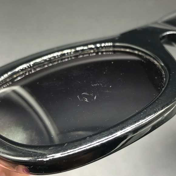 CELINE Sunglasses Oversized Classic Black Dark CL 41083/F/S has scratches - Picture 7 of 11